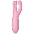 Satisfyer Threesome 4 - nutikas kliitorivibraator (roosa)