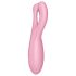 Satisfyer Threesome 4 - nutikas kliitorivibraator (roosa)