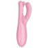 Satisfyer Threesome 4 - nutikas kliitorivibraator (roosa)