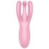 Satisfyer Threesome 4 - nutikas kliitorivibraator (roosa)