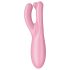 Satisfyer Threesome 4 - nutikas kliitorivibraator (roosa)