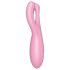 Satisfyer Threesome 4 - nutikas kliitorivibraator (roosa)