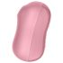 Satisfyer Cotton Candy - õhulainete kliitori vibraator (koral)