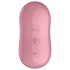 Satisfyer Cotton Candy - õhulainete kliitori vibraator (koral)