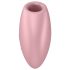 Satisfyer Cutie Heart - akulaadijaga kliitori imevibraator (roosa)