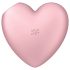 Satisfyer Cutie Heart - akulaadijaga kliitori imevibraator (roosa)