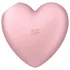 Satisfyer Cutie Heart - kliitorivibraator õhulainetega - roosa, laetav