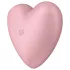 Satisfyer Cutie Heart - kliitorivibraator õhulainetega - roosa, laetav