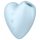 Satisfyer Cutie Heart - akuga õhuvooluga kliitorivibraator (sinine)