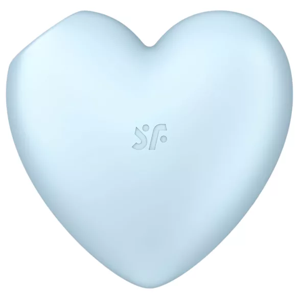 Satisfyer Cutie Heart - akuga õhulainetega kliitorivibraator (sinine)
