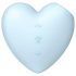Satisfyer Cutie Heart - akuga õhuvooluga kliitorivibraator (sinine)