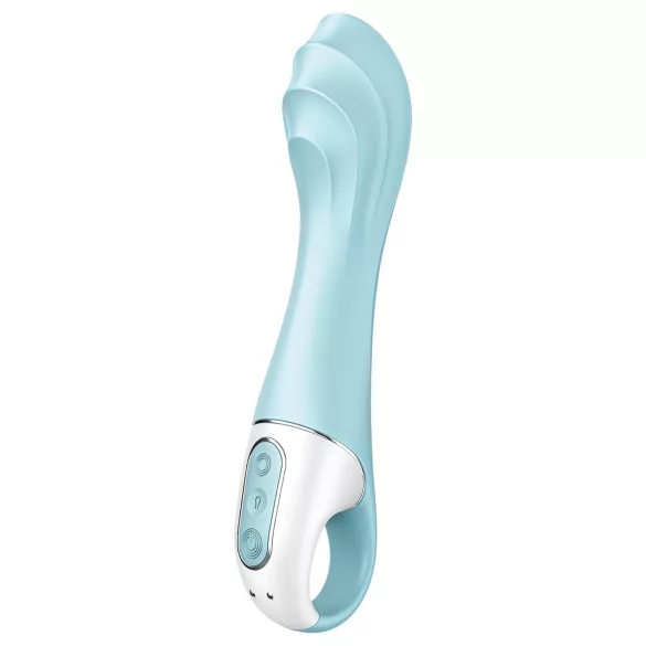 Satisfyer Air Pump Vibrator 5 - rakendusega juhitav (sinine)