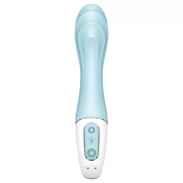 Satisfyer Air Pump Vibrator 5 - rakendusega juhitav (sinine)