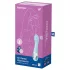 Satisfyer Air Pump Vibrator 5 - rakendusega juhitav (sinine)