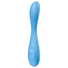   Satisfyer G-spot Flex 4 - G-punkti vibraator - nutikas - türkiissinine