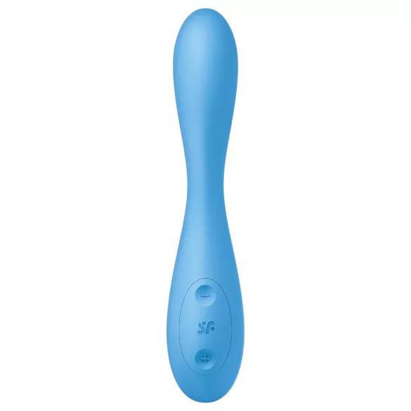 Satisfyer G-spot Flex 4 - rakendusega juhitav G-punkti vibraator (türkiissinine)
