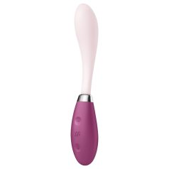  Satisfyer G-Spot Flex 3 - akuga G-punkti vibraator - roosa-punane
