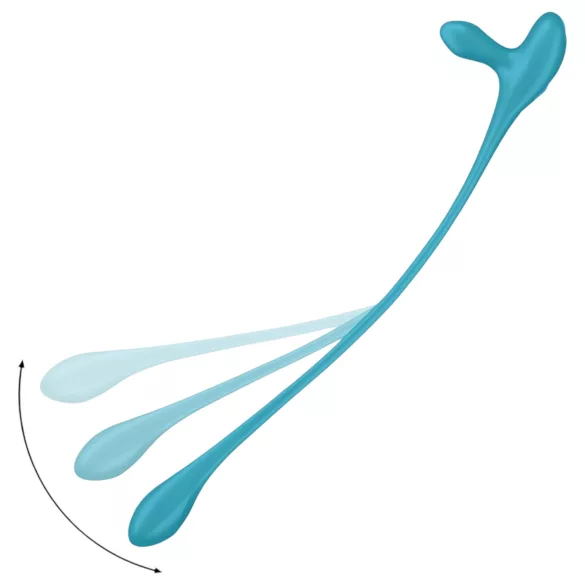 Satisfyer Plug & Play - vibraatoriga anaalplugg ja peeniserõngas - sinine