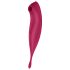 Satisfyer Twirling Pro - nutikas 2in1 kliitori vibraator (punane)