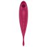 Satisfyer Twirling Pro - nutikas 2in1 kliitori vibraator (punane)