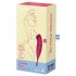 Satisfyer Twirling Pro - nutikas 2in1 kliitori vibraator (punane)