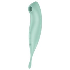   Satisfyer Twirling Pro - 2in1 nutikas kliitorivibraator - menta
