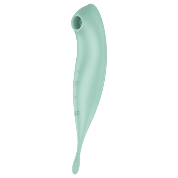 Satisfyer Twirling Pro - nutikas 2in1 kliitori stimulaator (piparmünt)