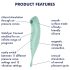 Satisfyer Twirling Pro - nutikas 2in1 kliitori stimulaator (piparmünt)