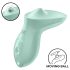 Satisfyer Exciterrr - pöörlevate pärlitega kliitorivibraator (roheline)