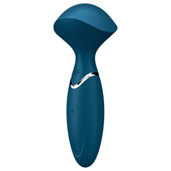 Satisfyer Mini Wand-er - veekindel masseeriv vibraator (sinine)