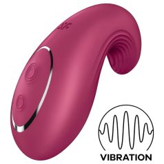 Satisfyer Dipping Delight - kliitorivibraator akuga - punane