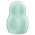 Satisfyer Pro To Go 1 - akuga õhulainetega kliitoristimulaator (mündiroheline)