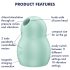 Satisfyer Pro To Go 1 - akuga, õhulainetega kliitoristimulaator (münt)