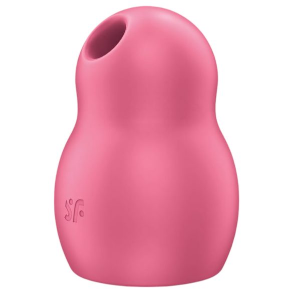 Satisfyer Pro To Go 1 - akuga, õhulainetega kliitori stimulaator (punane)