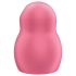 Satisfyer Pro To Go 1 - akuga, õhulaineline kliitoristimulaator (punane)
