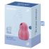 Satisfyer Pro To Go 1 - akuga, õhulaineline kliitoristimulaator (punane)