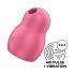 Satisfyer Pro To Go 1 - akuga, õhulaineline kliitoristimulaator (punane)