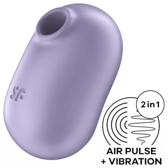 Satisfyer Pro To Go 2 - aku klitoristimulaator õhulainetega - lilla