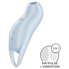   Satisfyer Pocket Pro 1 - kliimastimulaator õhulainega - sinine
