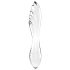 Satisfyer Dazzling Crystal 1 - kahekordne klaasdildo (läbipaistev)