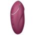Satisfyer Tap & Climax 1 - 2in1 vibraator ja kliitori stimulaator (punane)