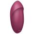 Satisfyer Tap & Climax 1 - 2in1 vibraator ja kliitori stimulaator (punane)