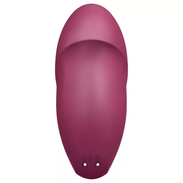 Satisfyer Tap & Climax 1 - 2-in-1 vibraator ja kliitoristimulaator - punane