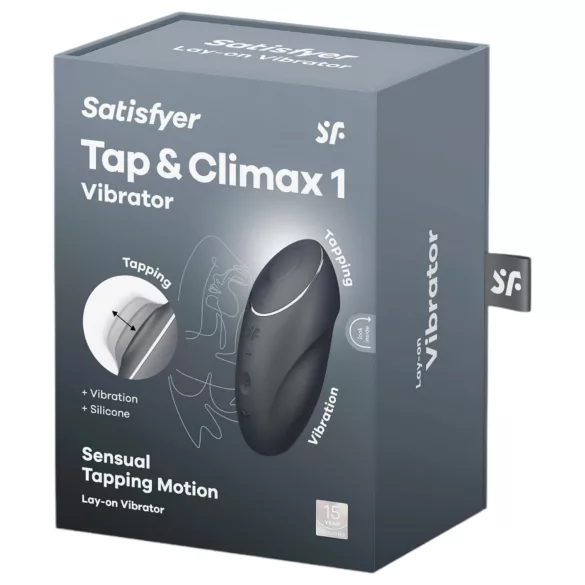 Satisfyer Tap & Climax 1 - 2in1 kliitorivibraator - must