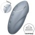 Satisfyer Tap & Climax 1 - 2in1 kliitori vibraator (hall)