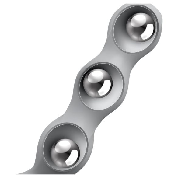 Satisfyer Triple Ball-R - pärlitega dildo - hall