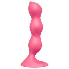 Satisfyer Triple Ball-R - anaalkuulivibraator - roosa