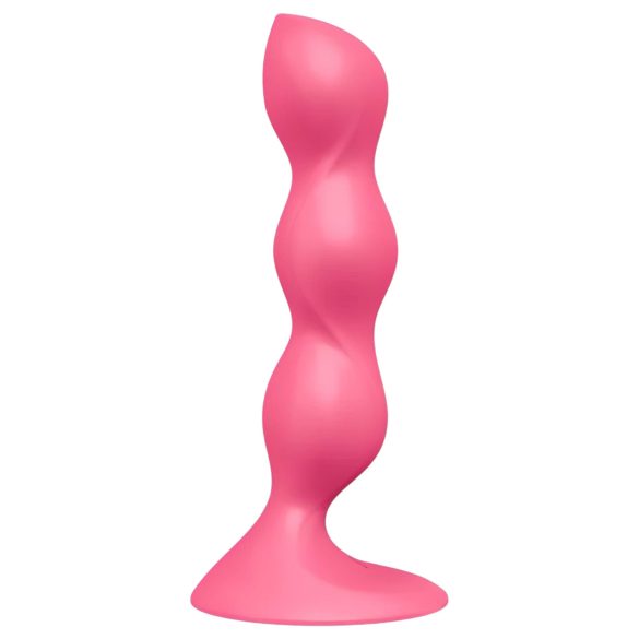 Satisfyer Triple Ball-R - anaalkuulivibraator - roosa