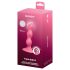 Satisfyer Triple Ball-R - anaalkuulivibraator - roosa
