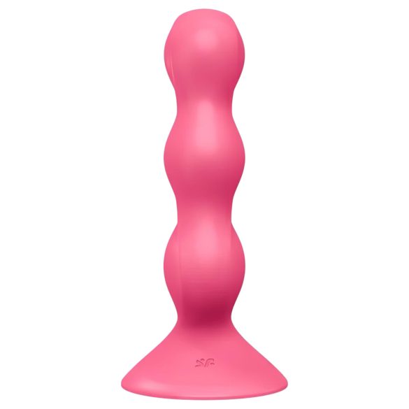 Satisfyer Triple Ball-R - anaalkuulivibraator - roosa